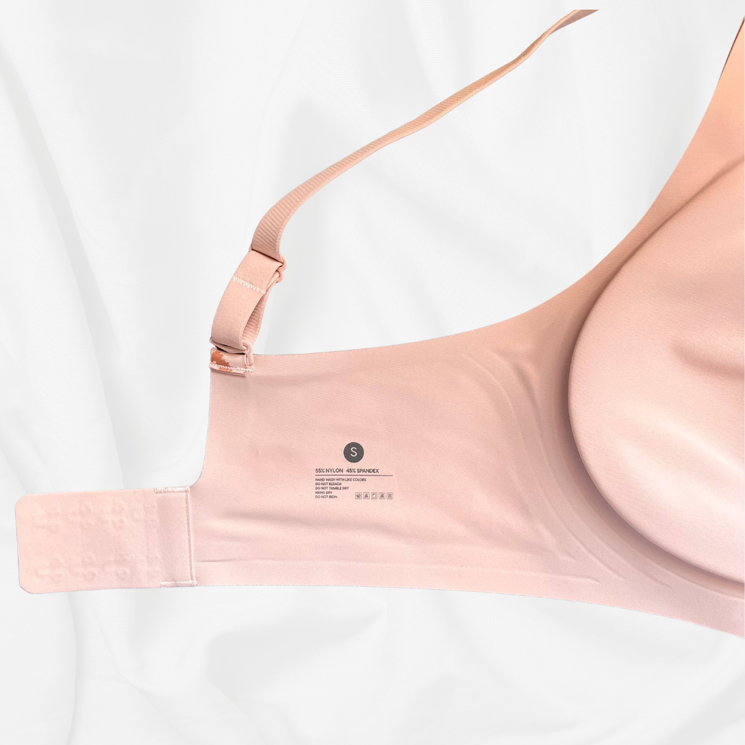 Pink Leopard Seamless Bra