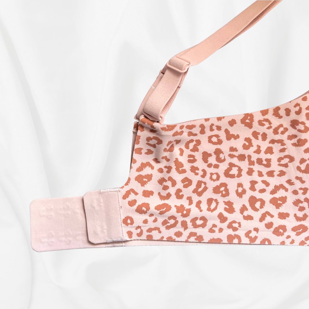 Pink Leopard Seamless Bra