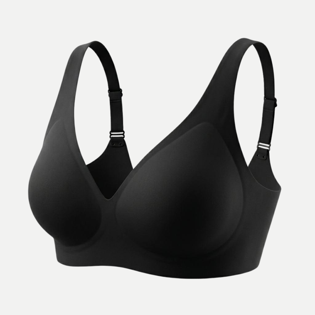 Basic Black Seamless Bra