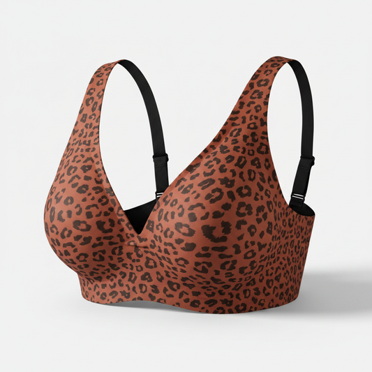 Leopard Bra Ghost Mannequin